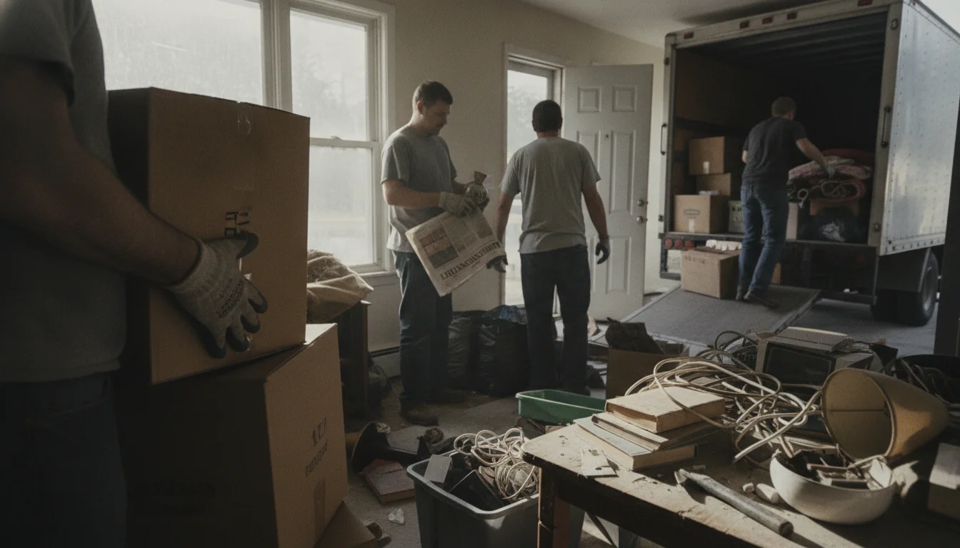 What Is Included in a House Cleanout Service?